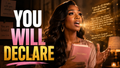 Declarations For My Sister : Declare Your Week!